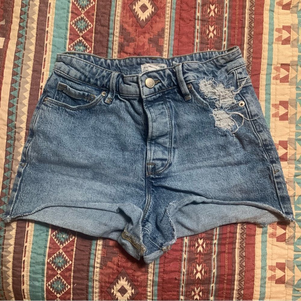 Good American High Rise Denim Shorts size 2/26